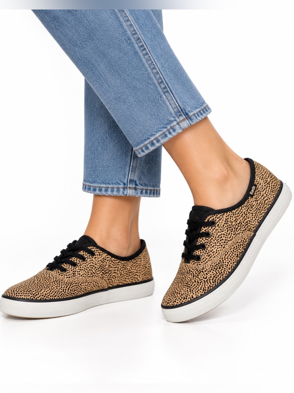 KEDS NWT Champion leopard print shoes women’s 8